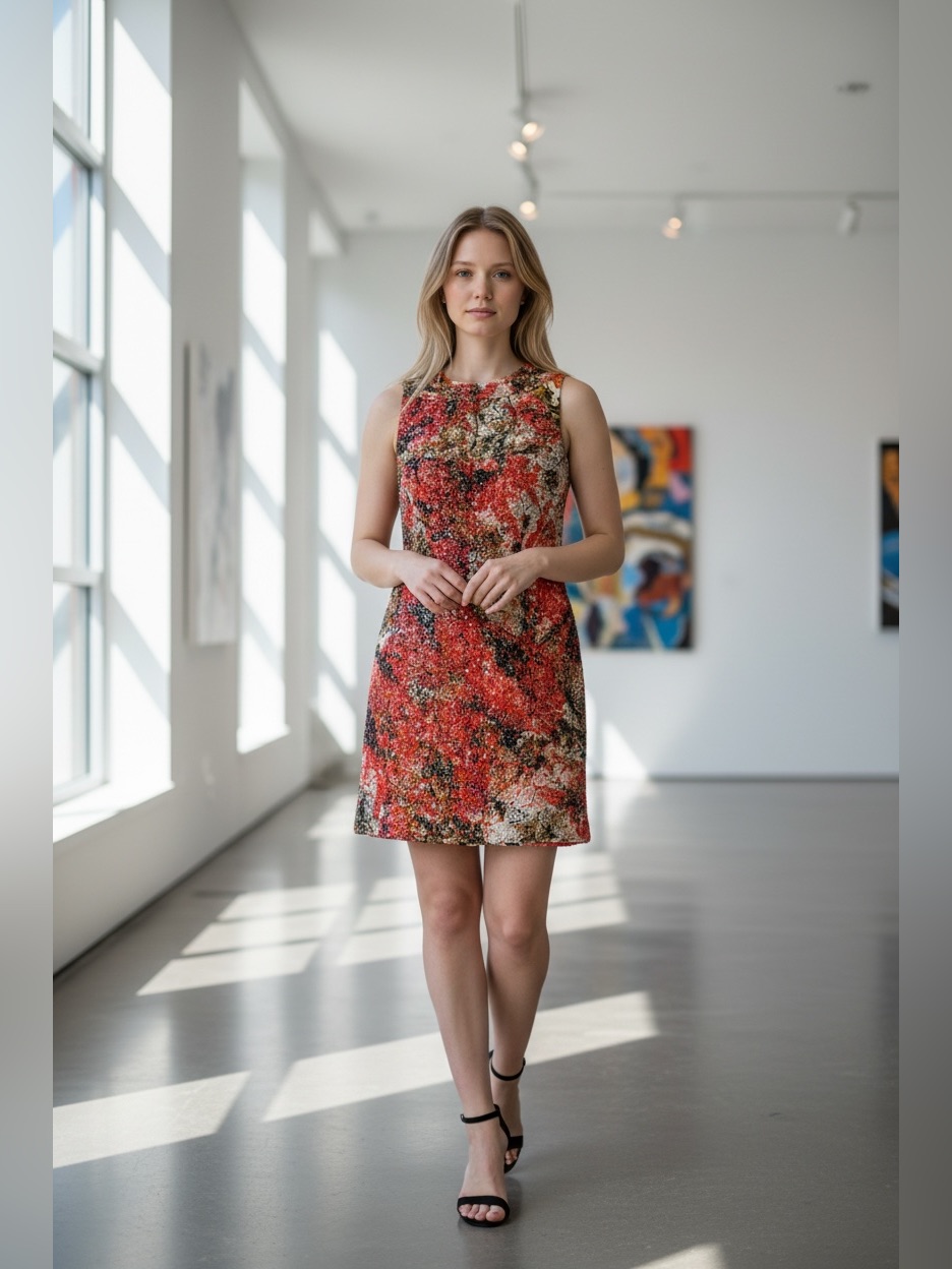 Erdem Sleeveless Embellished Sheath Dress Size Us 6